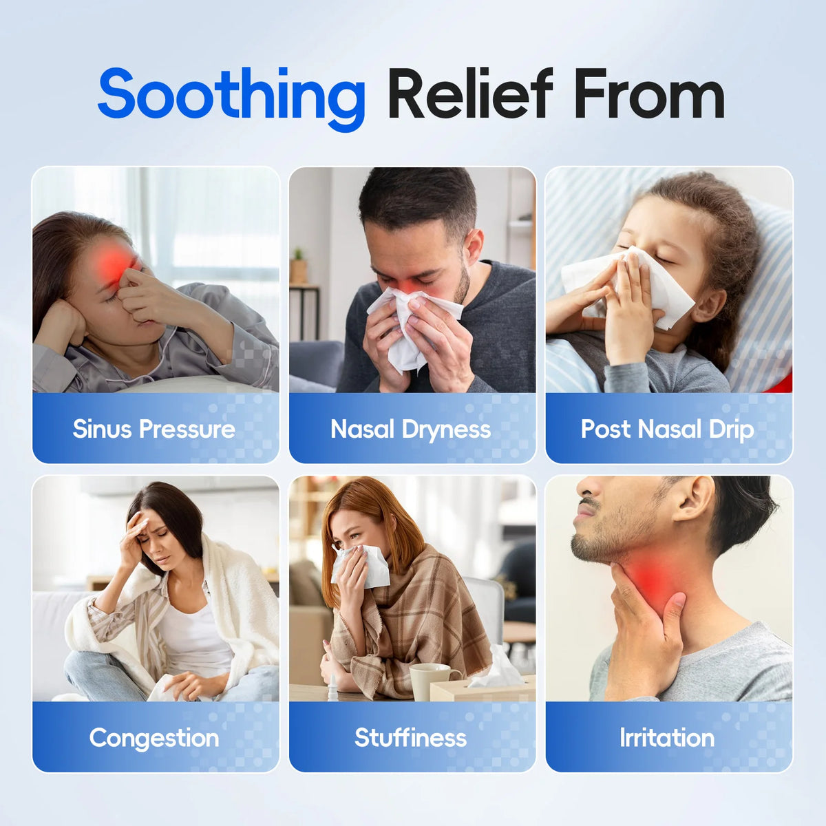 Electric Nasal Irrigation System for Sinus Relief and Allergy Care