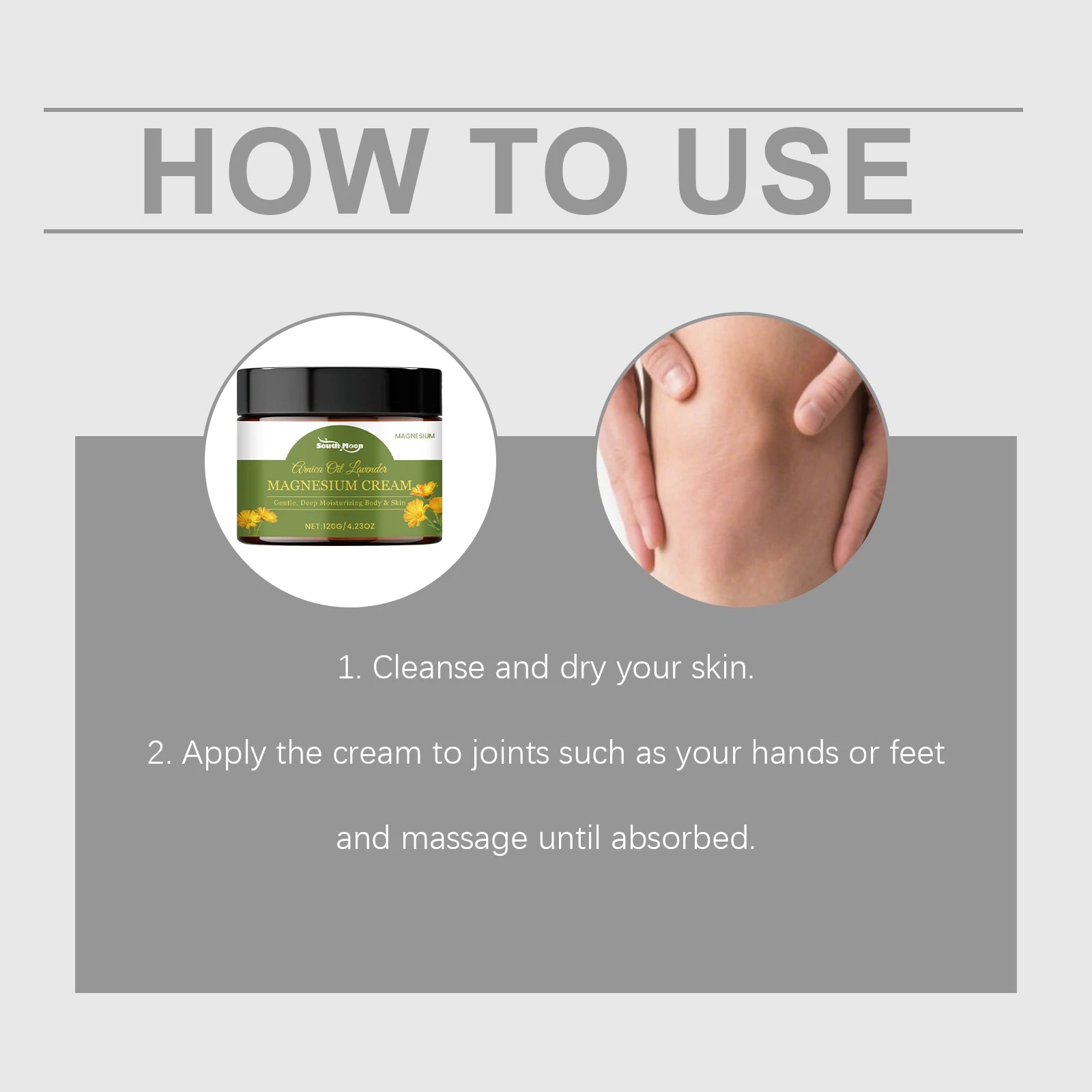 Joint Relief Magnesium Moisturizing Cream - 10