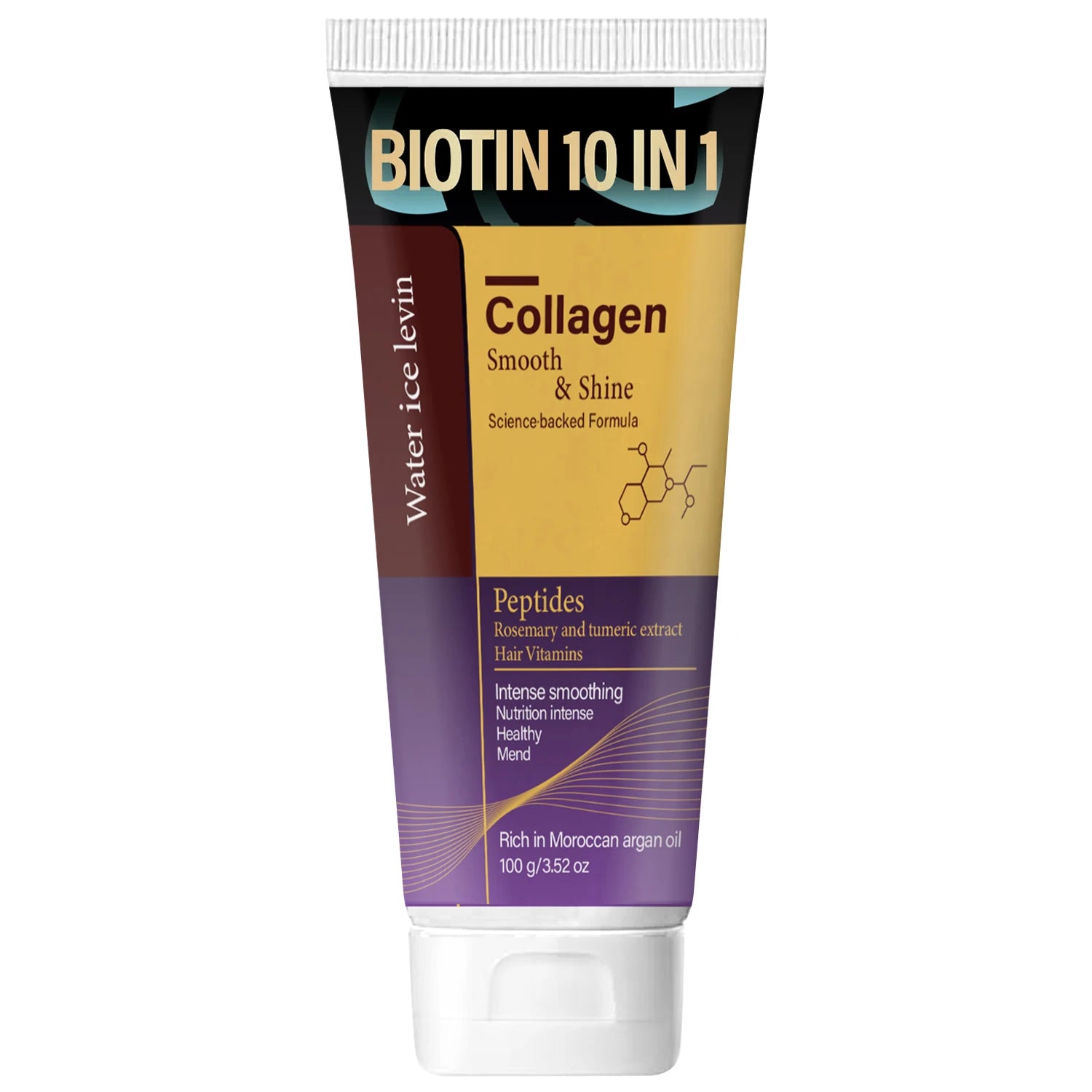 10 in 1 Biotin Collagen Keratin Hair Mask Smoothing Conditioner 100g - 11