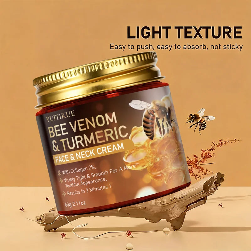 Bee Venom and Turmeric Collagen Face and Neck Firming Cream - 4