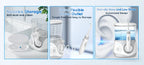 Electric Water Flosser for Teeth with 8 Nozzles and 10 Pressure Settings