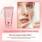 Collagen and Turmeric Overnight Wrapping Peel Off Face Mask Duo