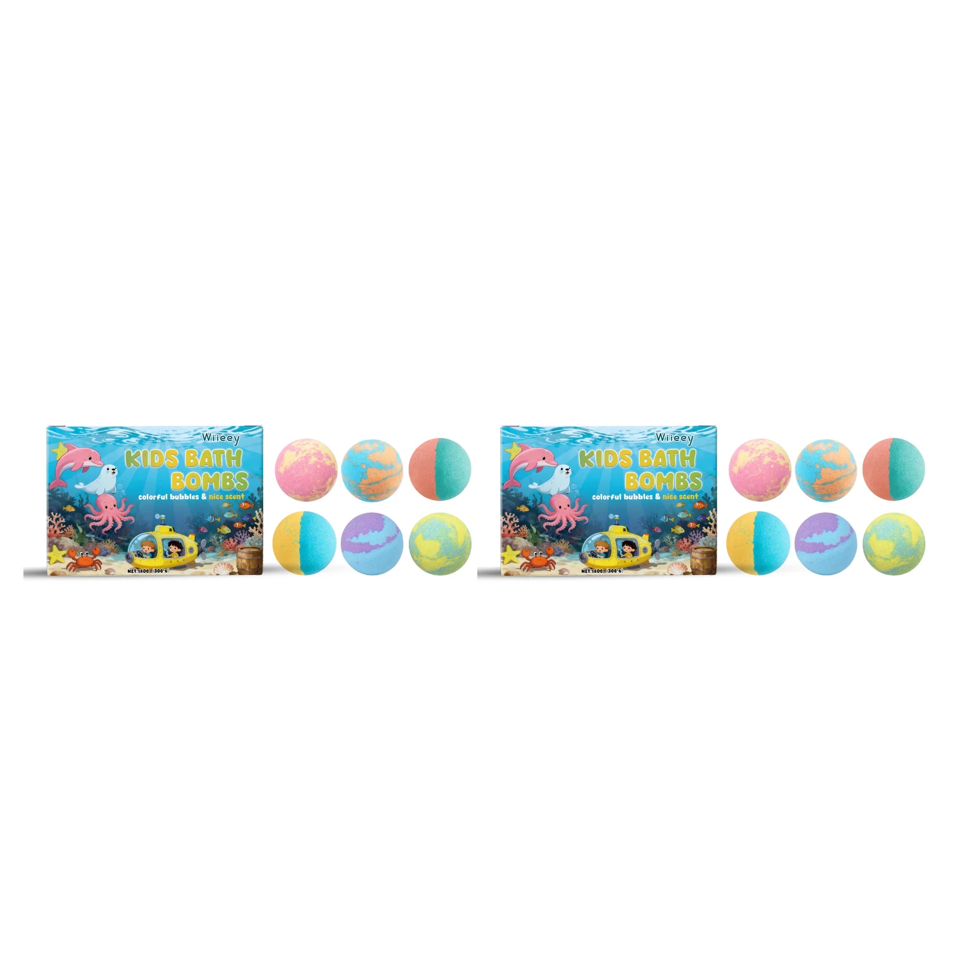 Kids Moisturizing Bath Bomb Gift Set - 13