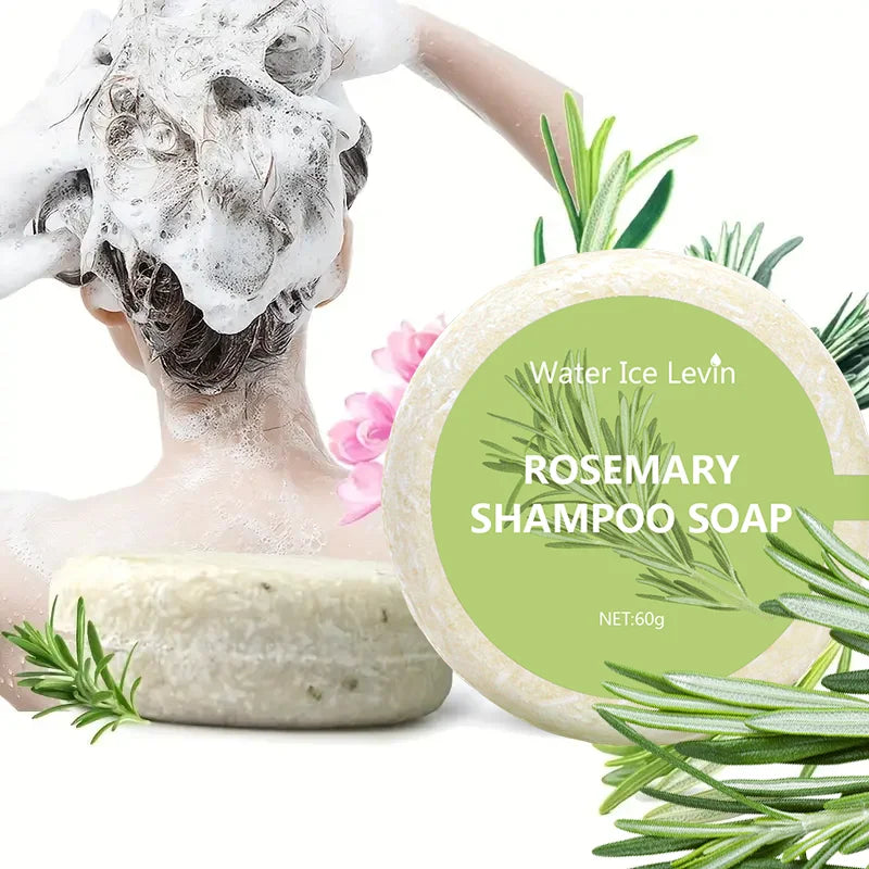 Rosemary Shampoo Soap Bar Natural Hair Growth and Oil Control Cleanser