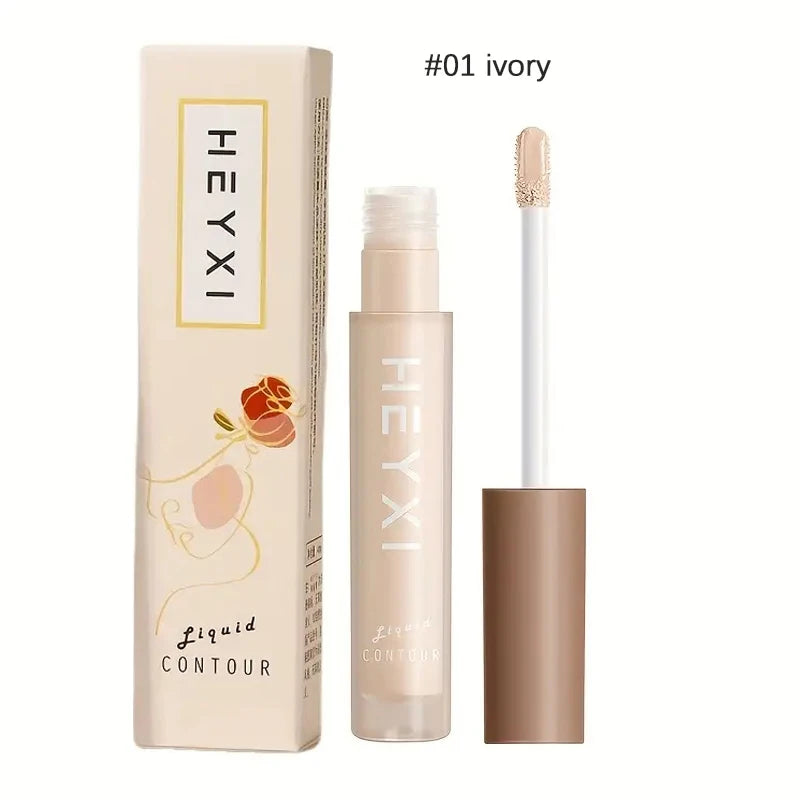 HEYYXI Waterproof Liquid Concealer Natural Medium Coverage Makeup - 10