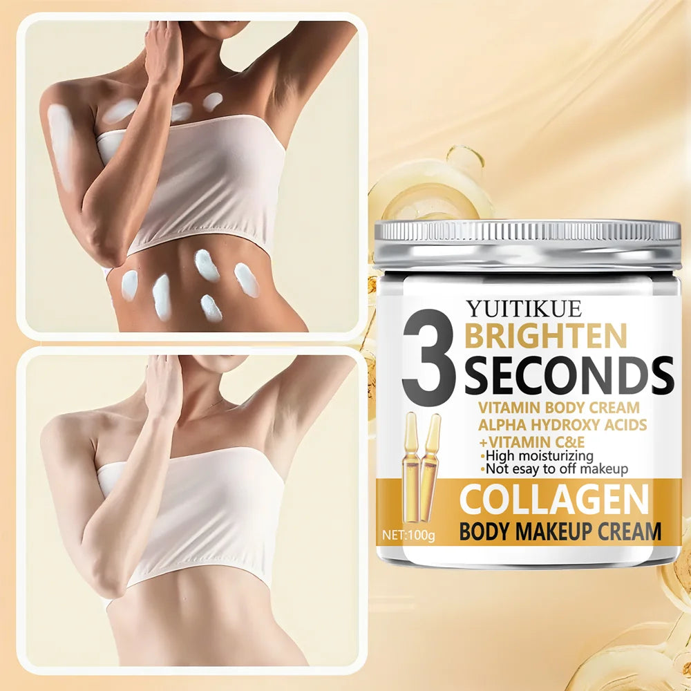 YUITIKUE Vitamin C E Collagen Brightening Body Cream 100g
