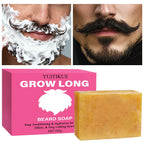 YUITIKUE Beard Growth Soap 100g Deep Cleansing and Conditioning Bar
