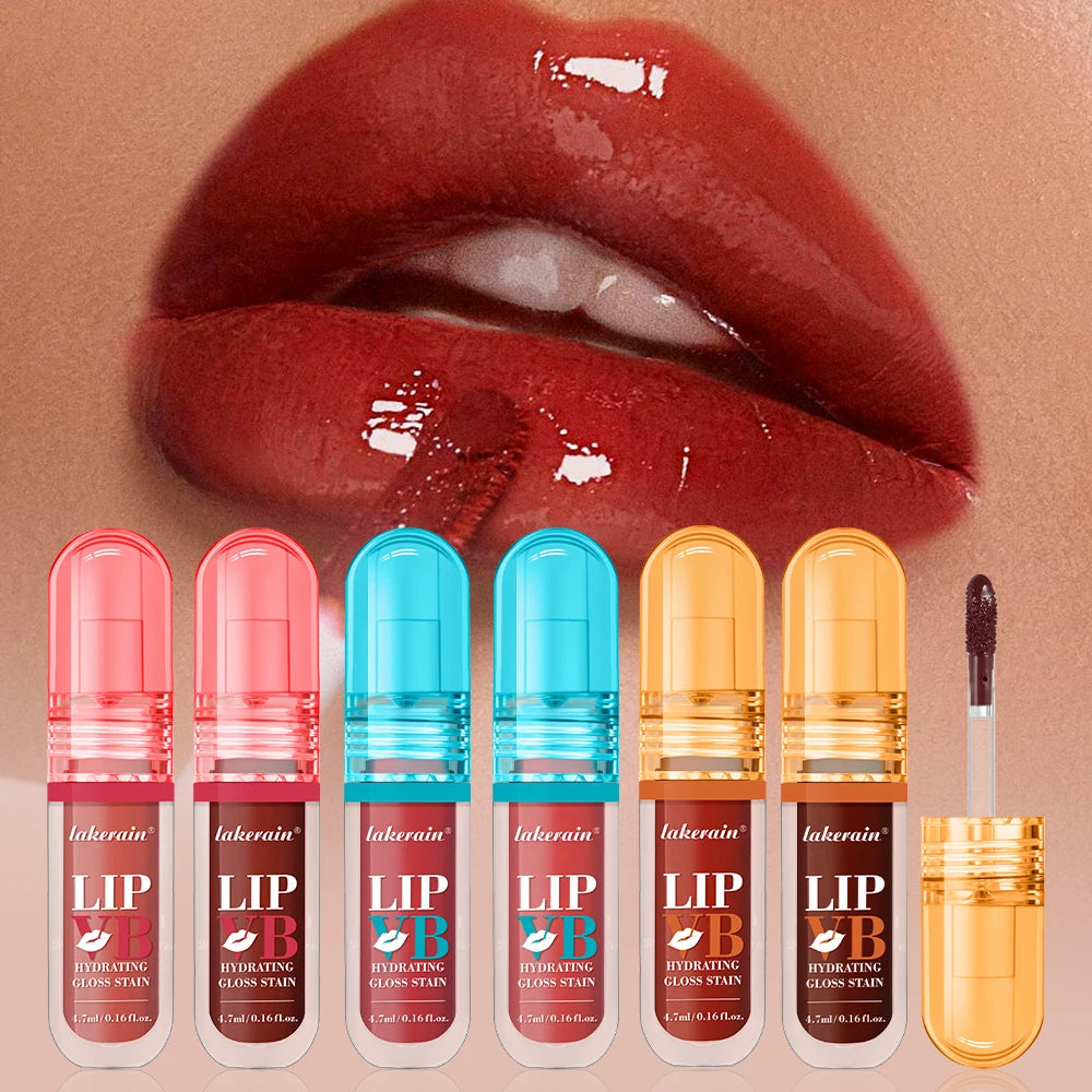 Hydrating Lip Gloss Stain with Moisturizing Vanilla Formula