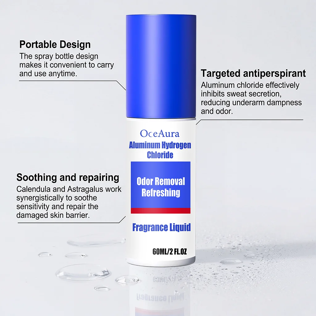 Underarm Fresh Fragrance Spray Deodorant and Odor Eliminator 60ml - 13