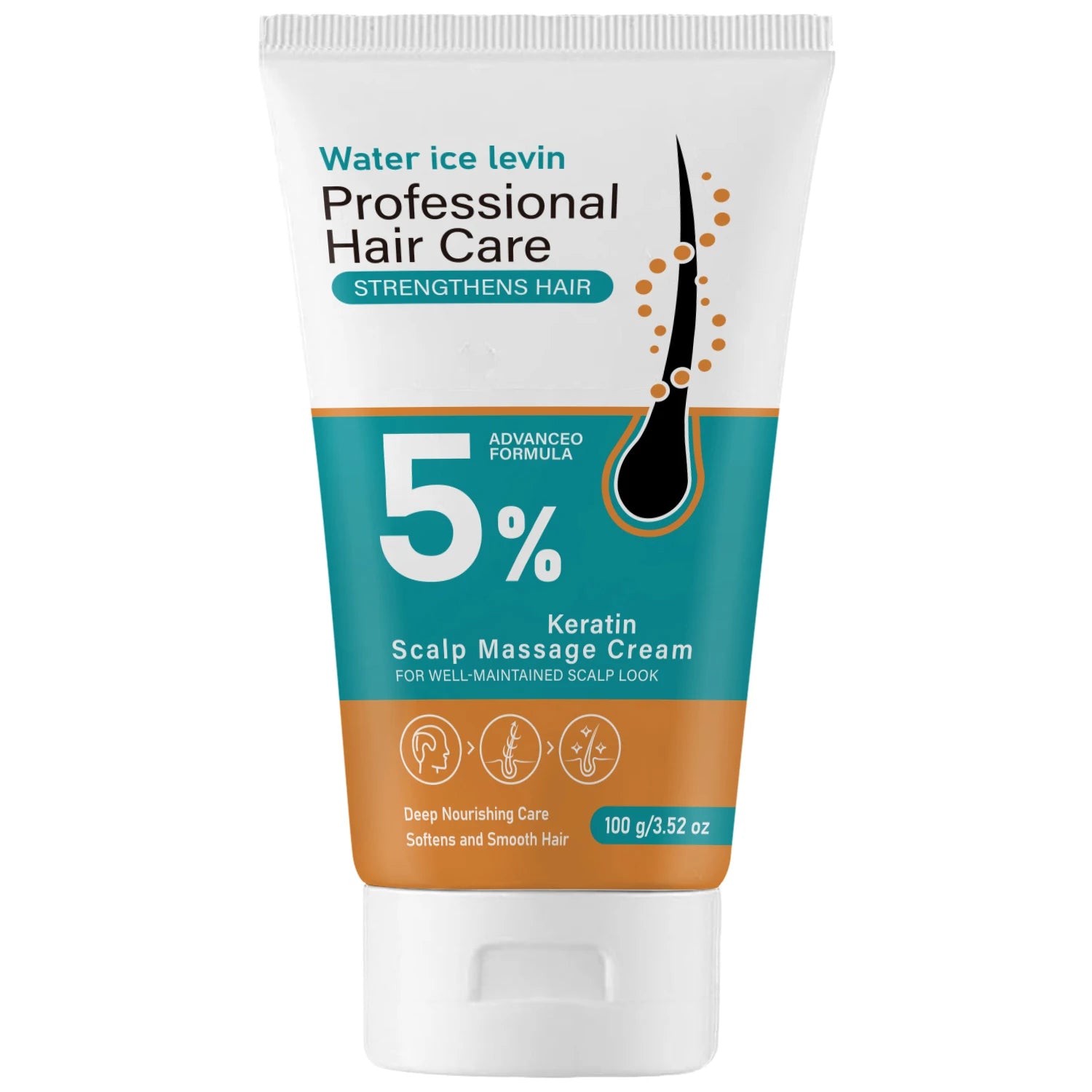 5 Percent Keratin Scalp Massage Cream Deep Nourishing Hair Conditioner