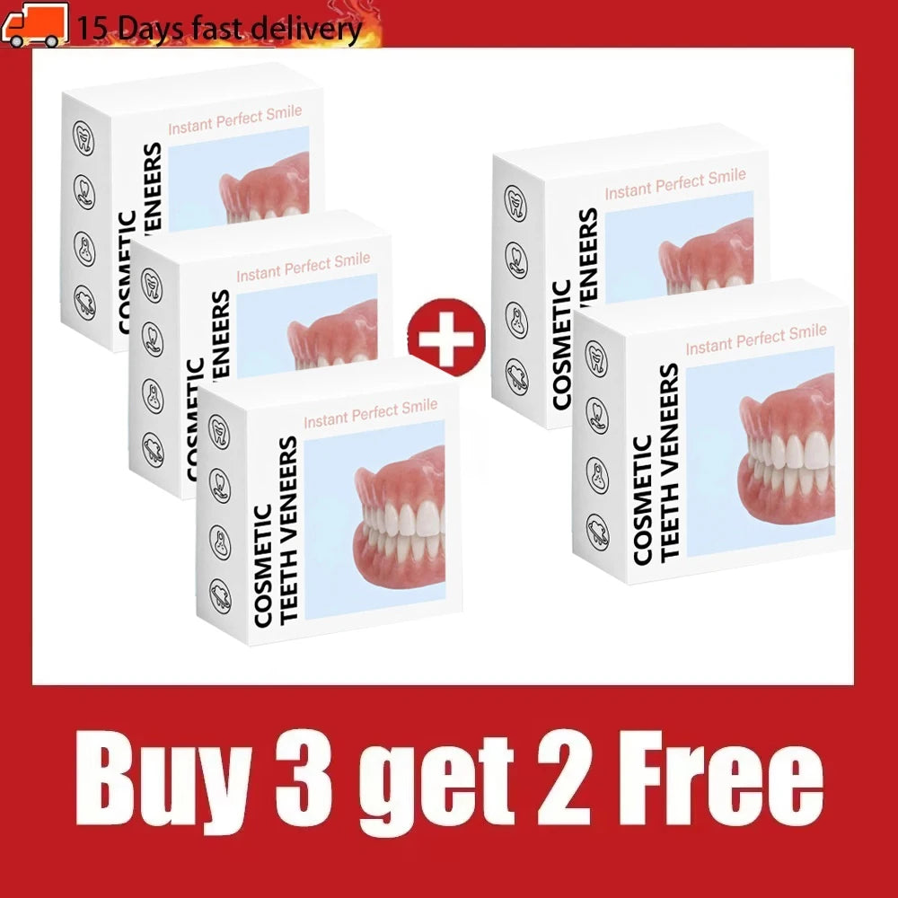 Comfort Fit Silicone Dentures for Natural Looking Smile