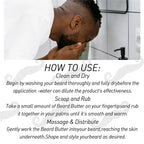 Lockmio Vanilla Beard Care Set Grooming Oil and Styling Balm Kit