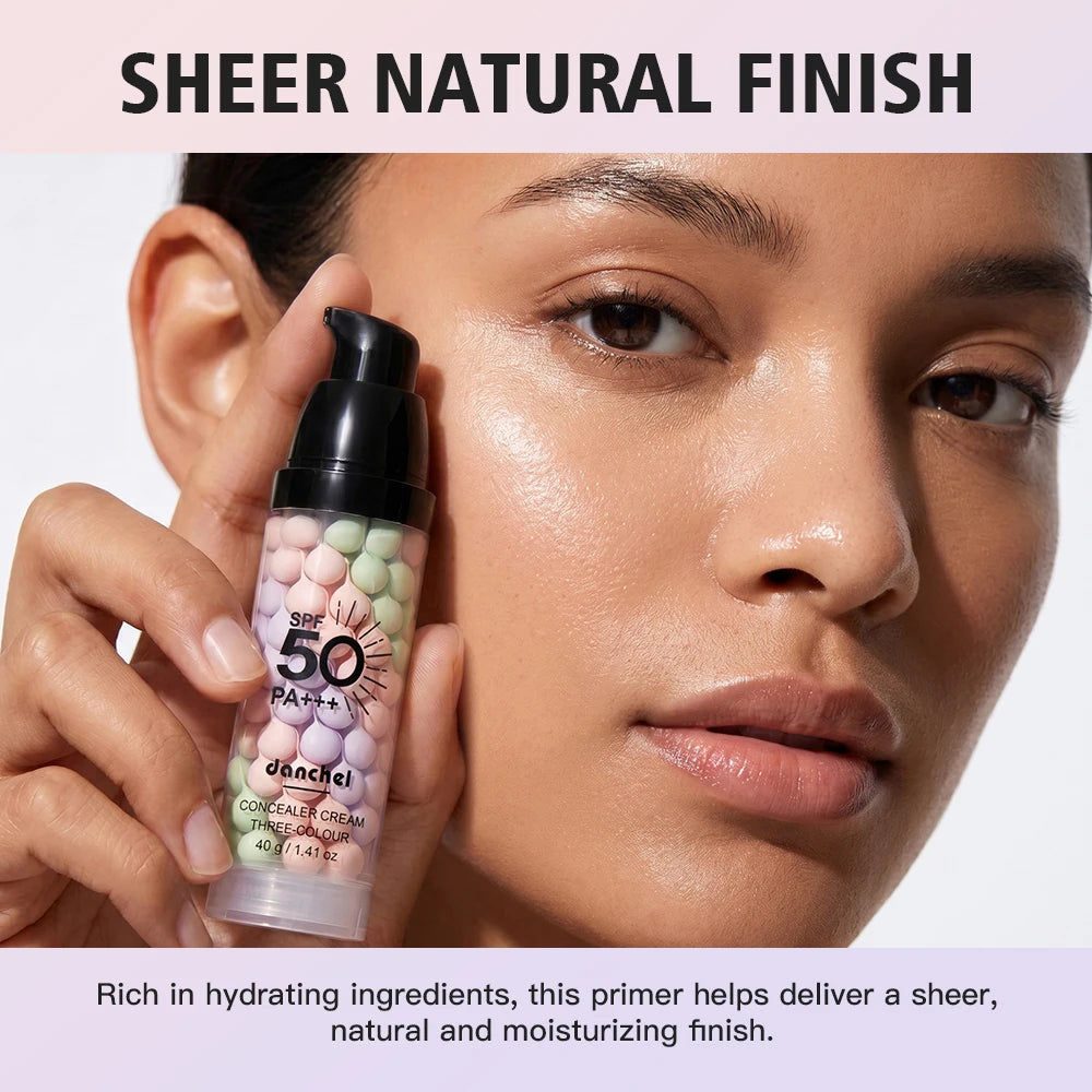 3-Color Correcting Makeup Primer with SPF50