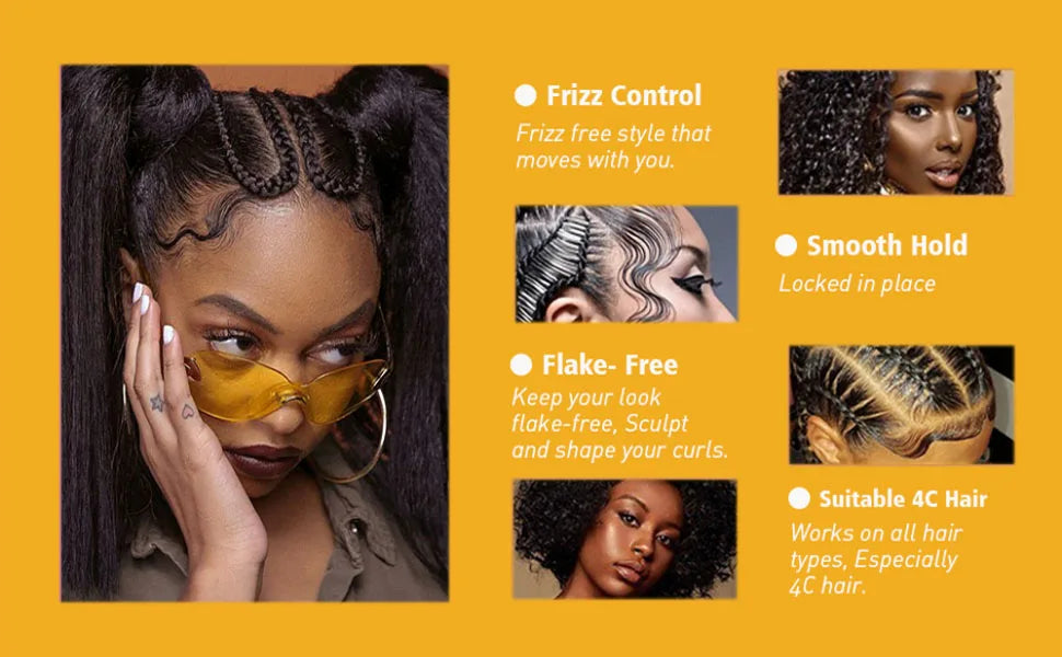 Goiple Braid Care Kit Leave-in Shampoo Scalp Oil and Styling Braid Gel