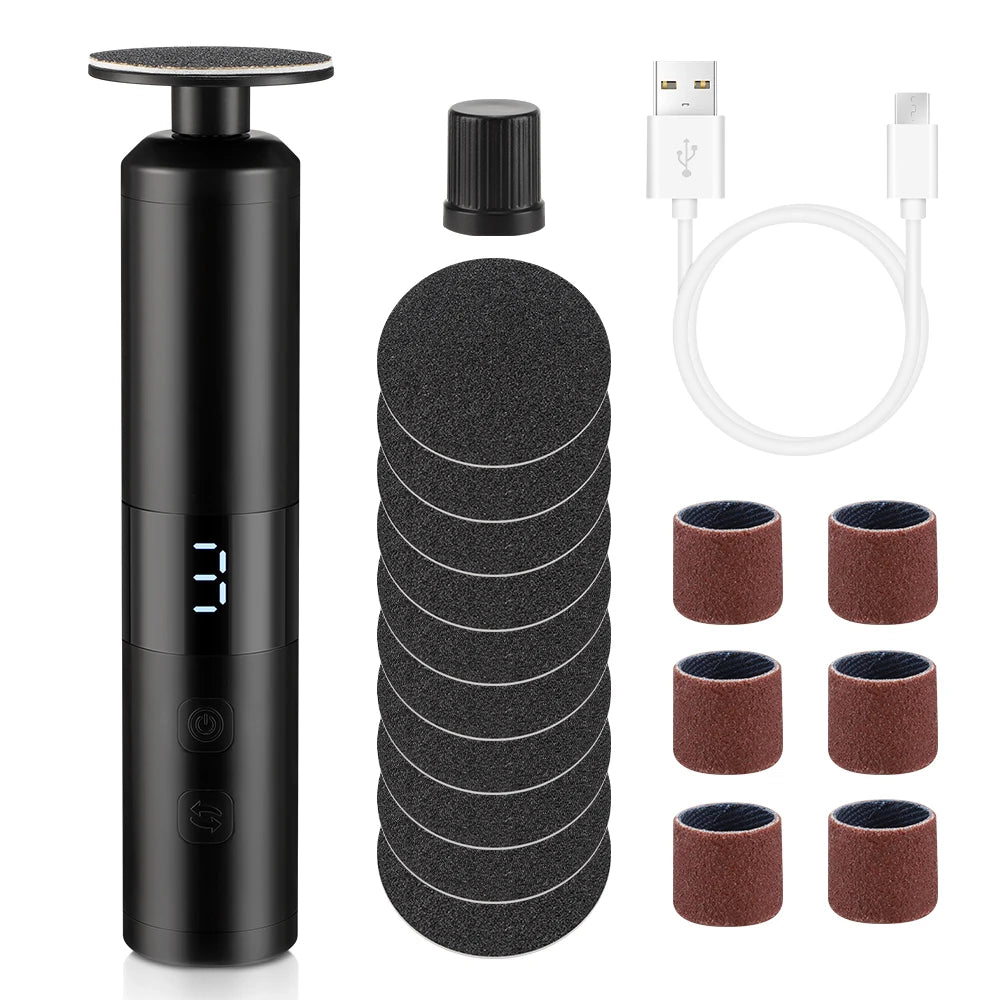 Electric Foot Callus Remover and Pedicure Tool