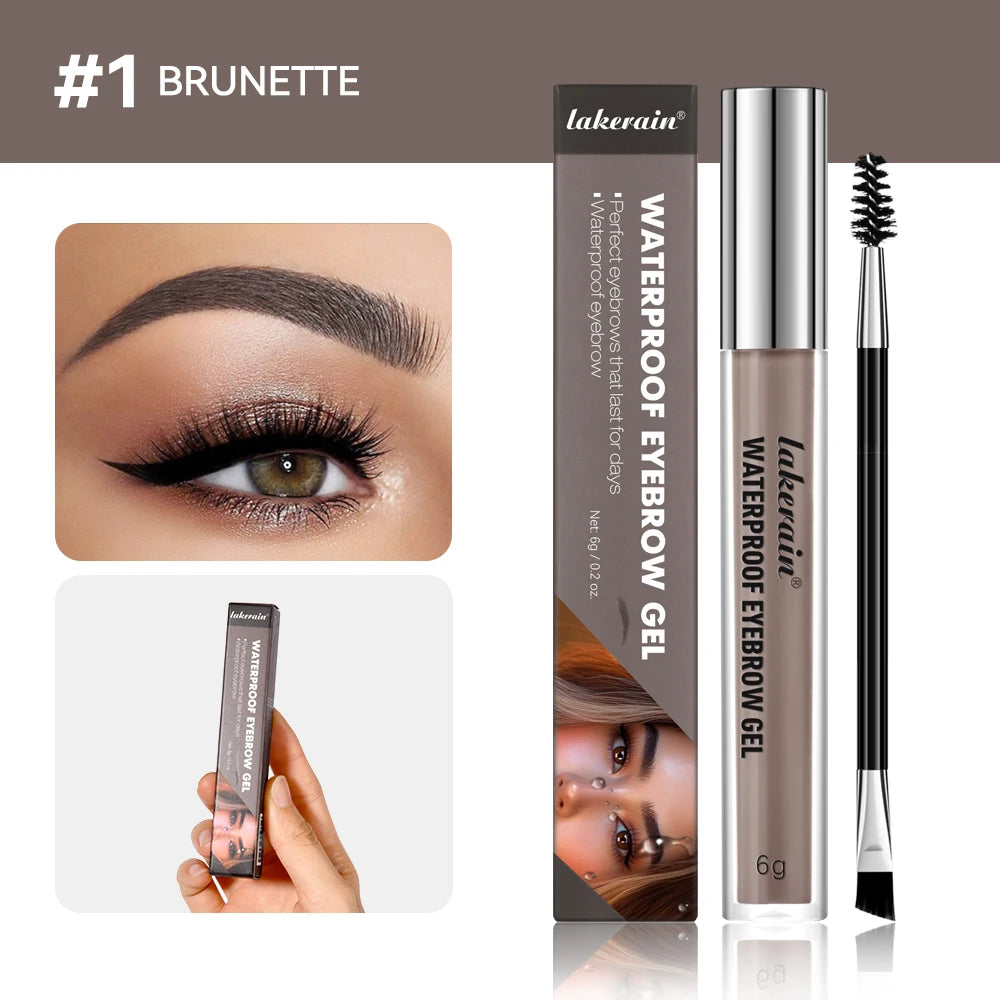 Long-Lasting Waterproof Eyebrow Tint Gel Set - 20