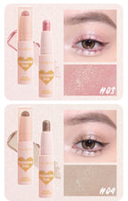 Peiyen 6 Piece Pearlescent Eyeshadow Stick Set Waterproof Shimmer Makeup