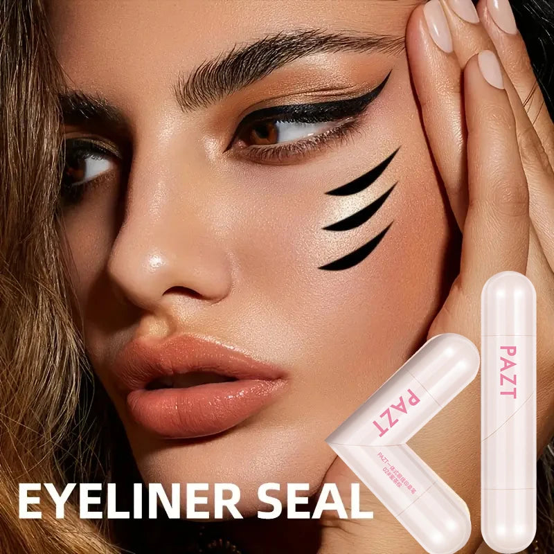 PAZT Integrated Winged Eyeliner Stamp Waterproof Liquid Eye Pen - 3
