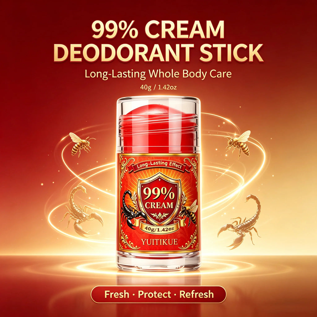 99% Cream Deodorant Stick Long Lasting Underarm Odor Control