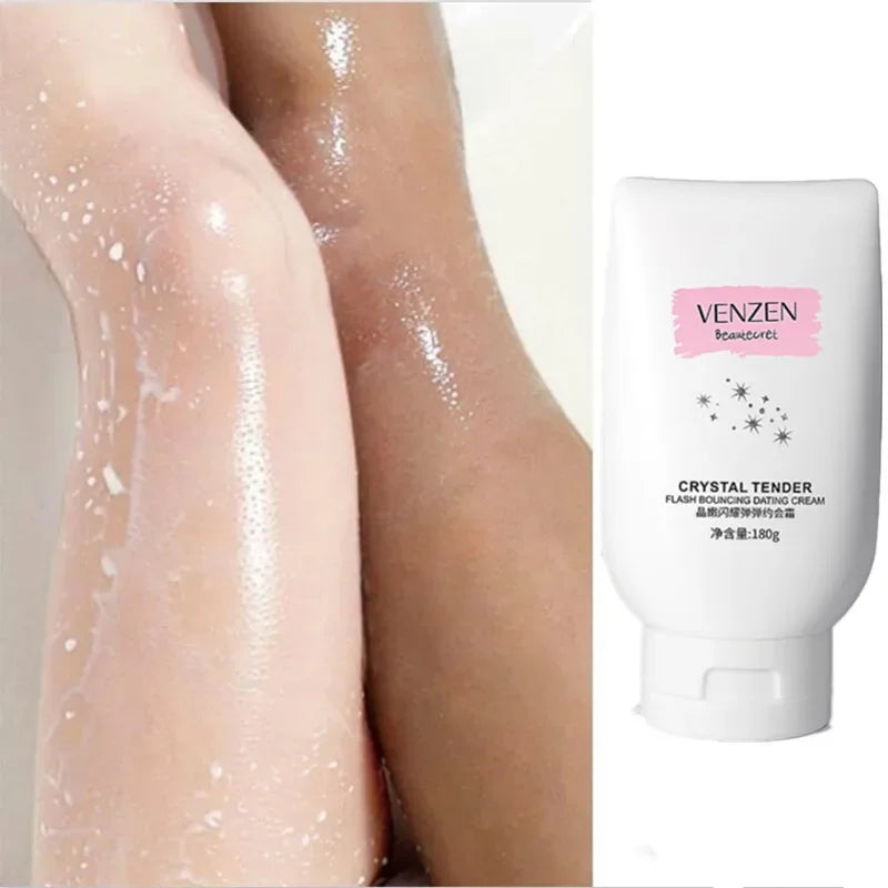 Venzen Crystal Tender Whitening Moisturizing Body Cream 180g - 6