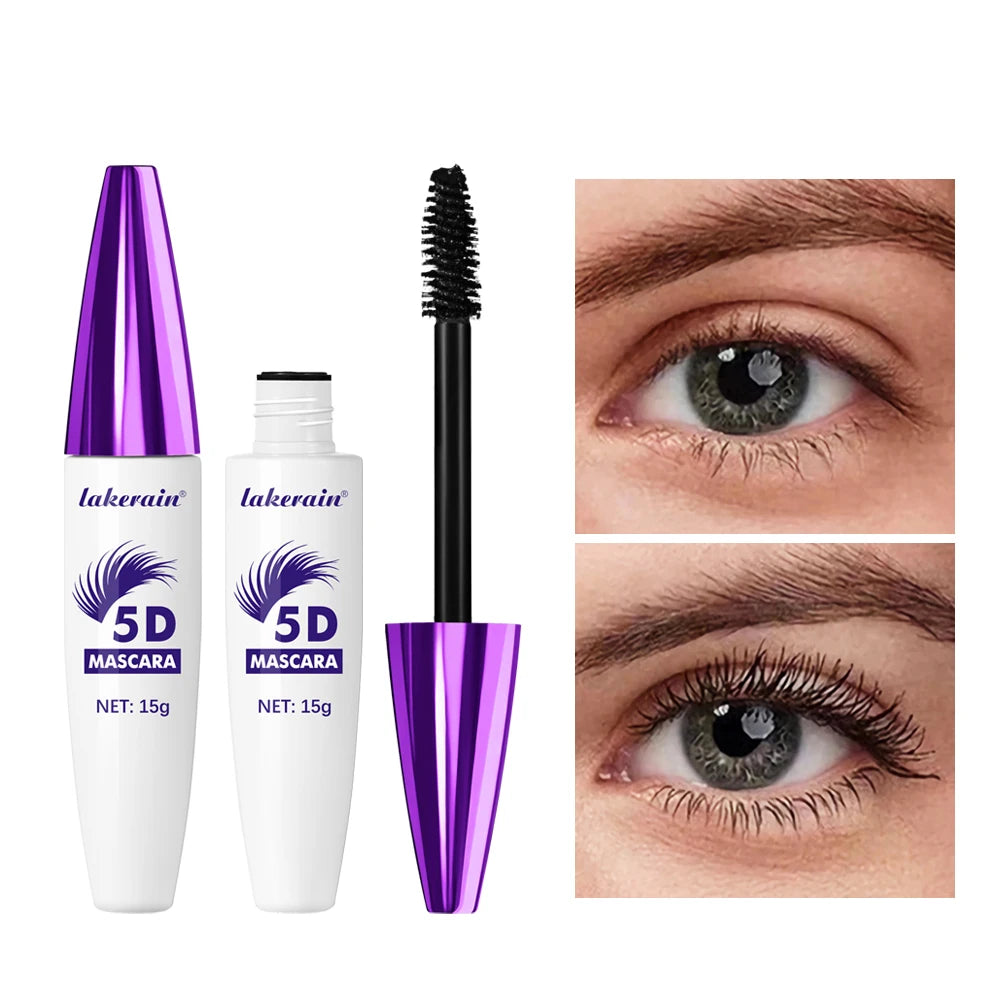 5D Waterproof Lengthening and Volumizing Mascara