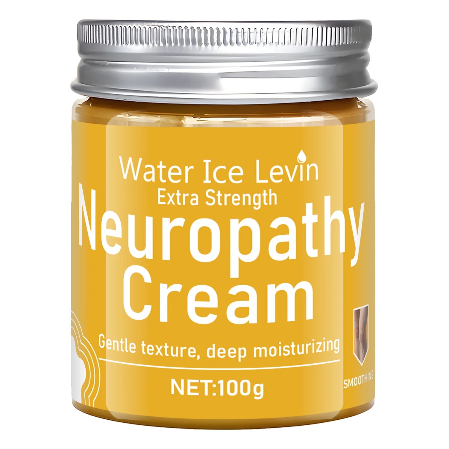 Water Ice Levin Neuropathy Cream Extra Strength Moisturizing Relief 100g - 7