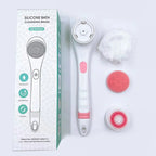 Electric Long Handle Body Brush for Exfoliating and Bathing