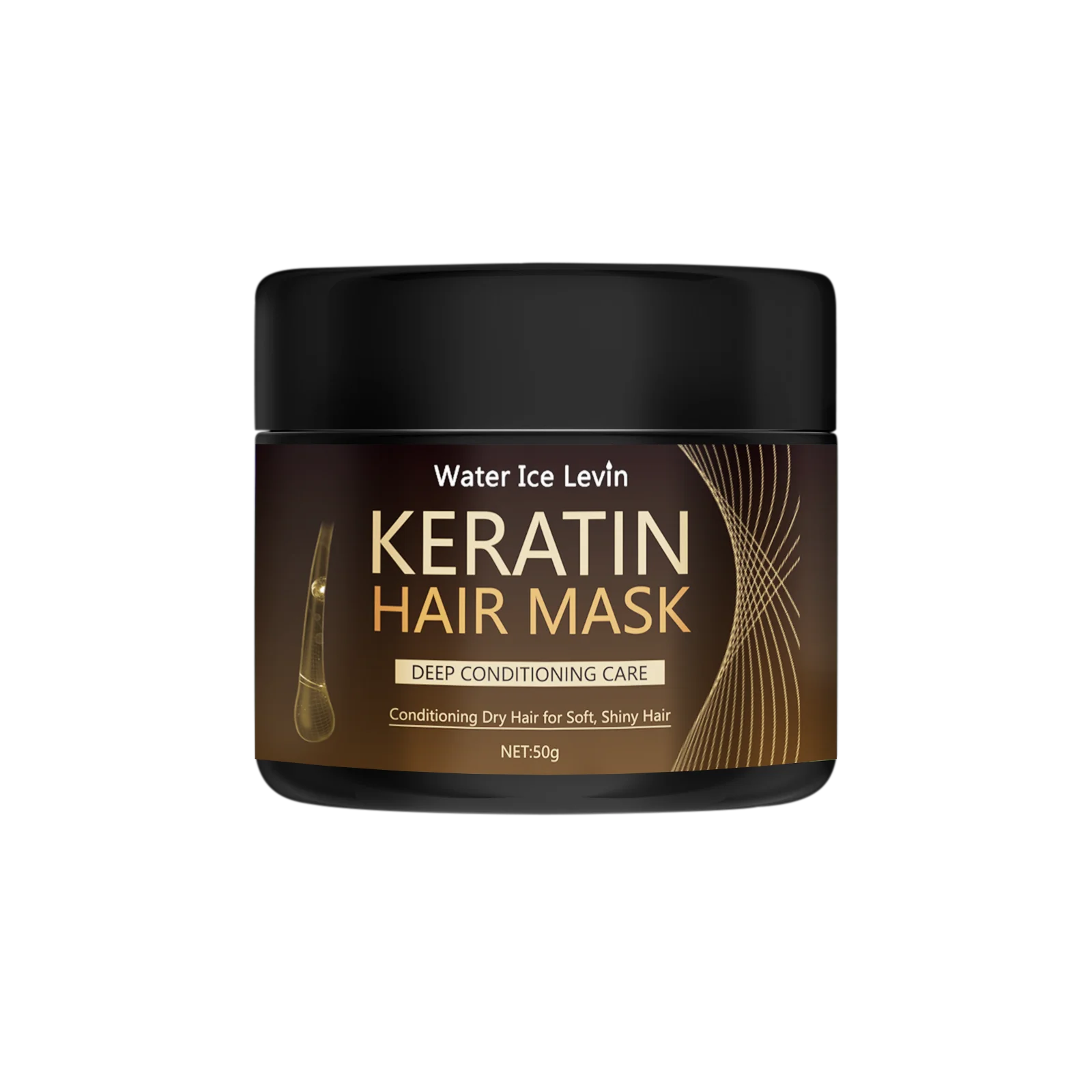 Keratin Hair Mask Deep Repair Conditioner for Dry and Damaged Hair 100g - 7