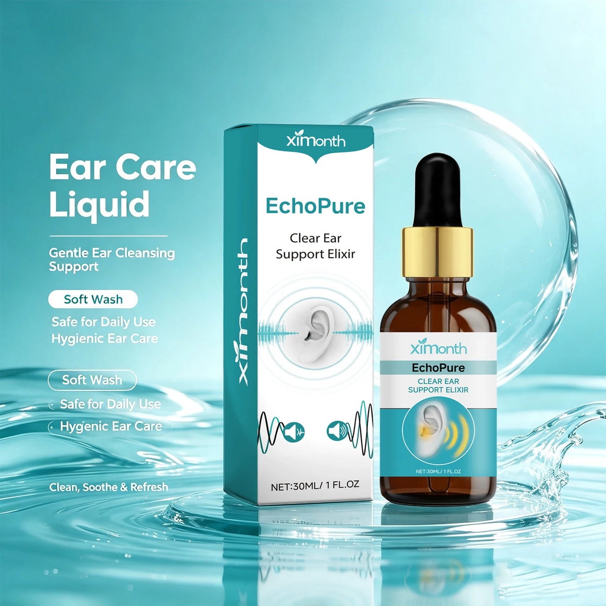 Ear Wax Removal Drops for Tinnitus and Blocked Ear Relief