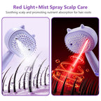 Electric Mist Spray Massage Comb for Scalp and Hair Care