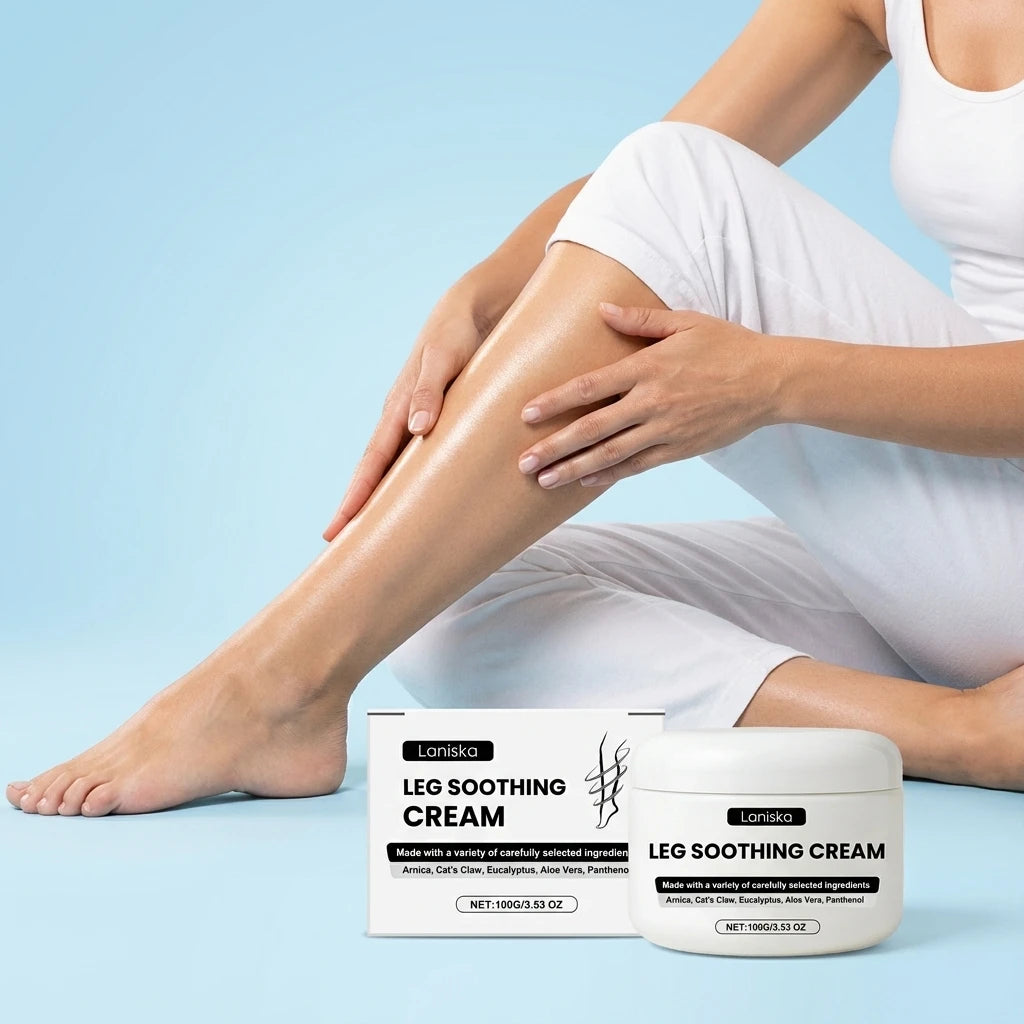 Soothing Leg Massage Cream for Muscle Relief - 7