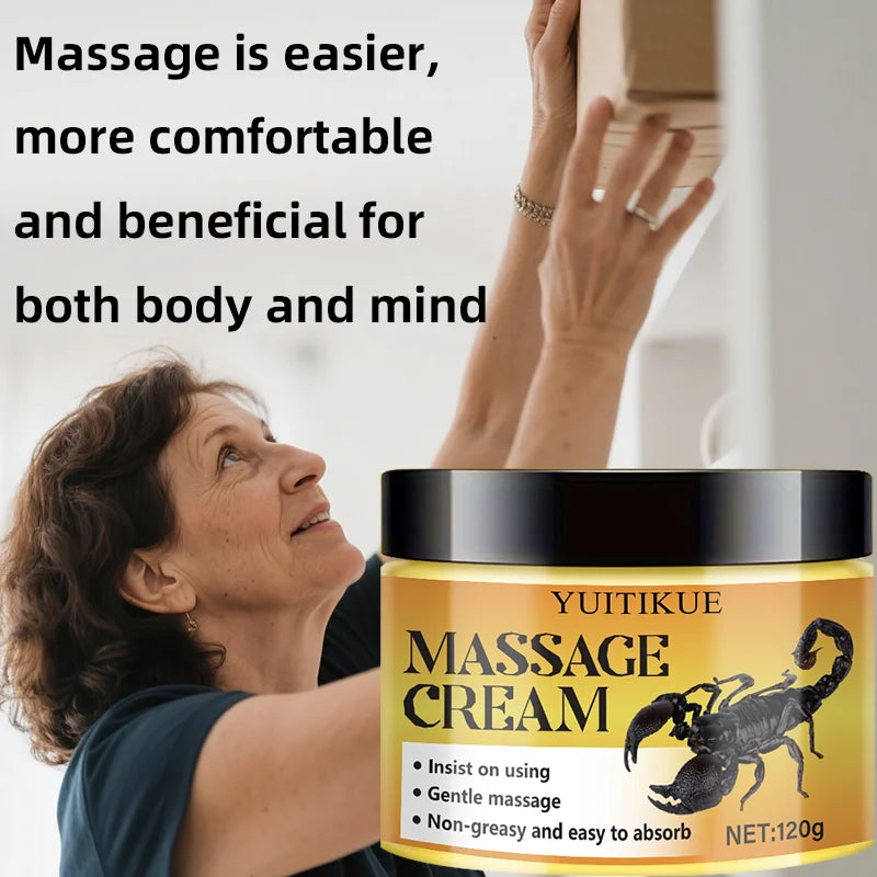 YUITIKUE Body Massage Cream 120g Nourishing Skin Care Treatment - 6