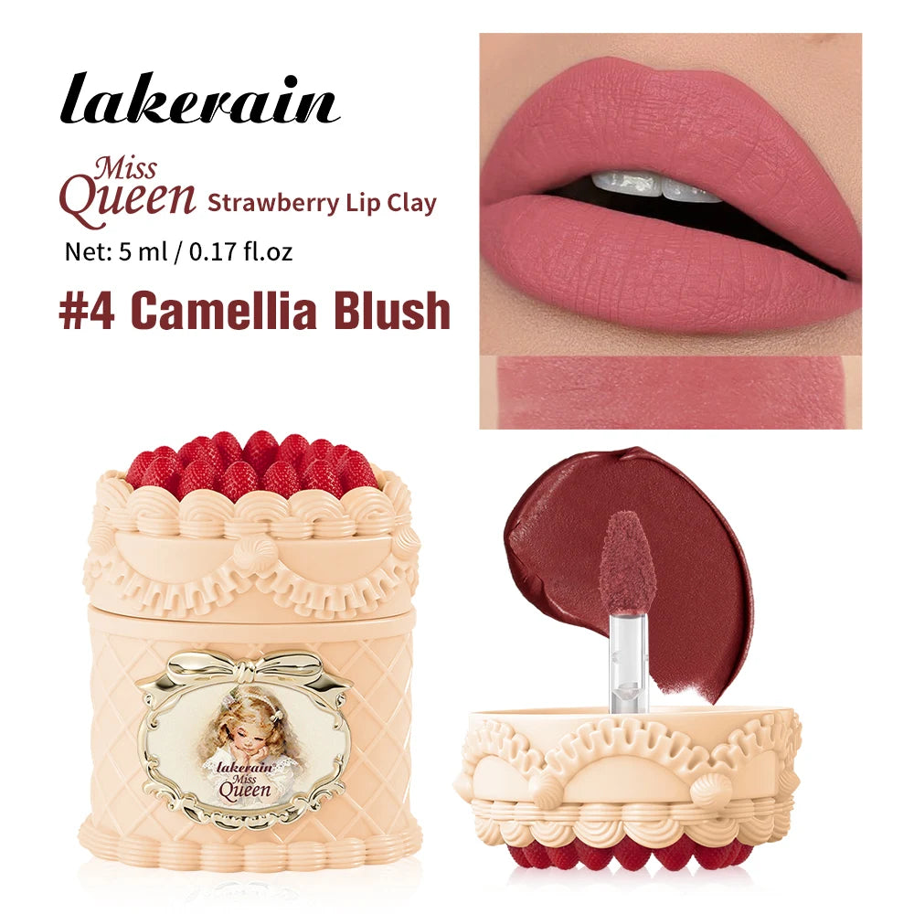 Velvet Matte Strawberry Lip Cream