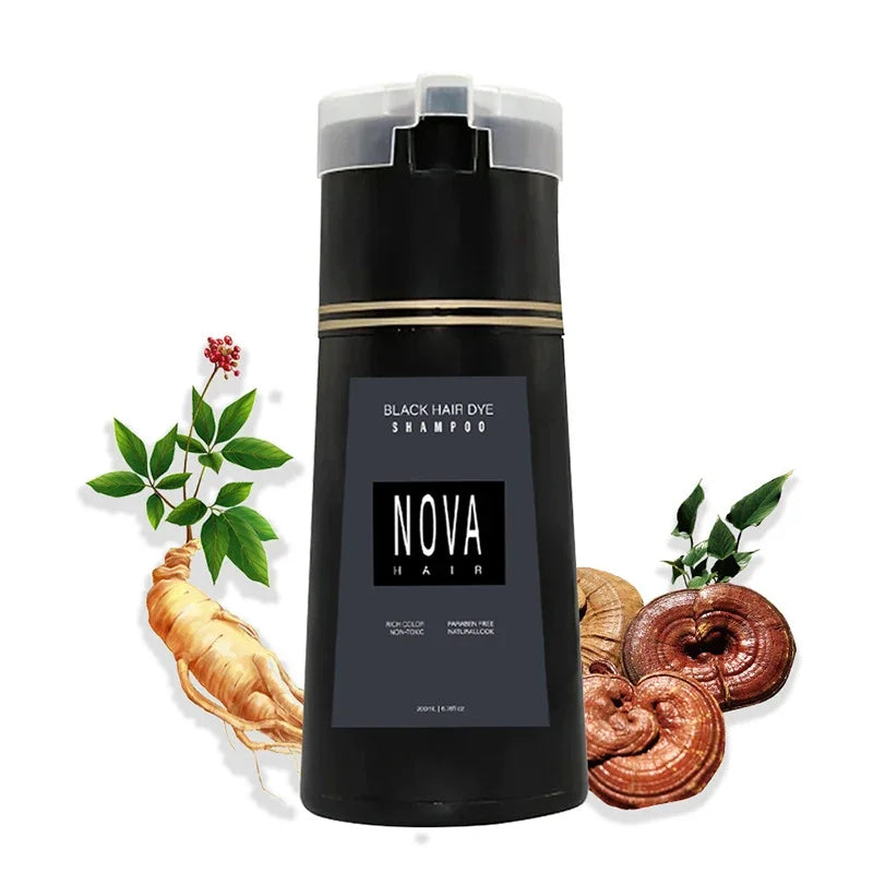 3 in 1 Hair Dyeing Care Shampoo for Men and Women 100 200ml - 12