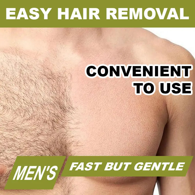 Mens Hair Removal Cream 100g Gentle Body Depilatory for Smooth Skin