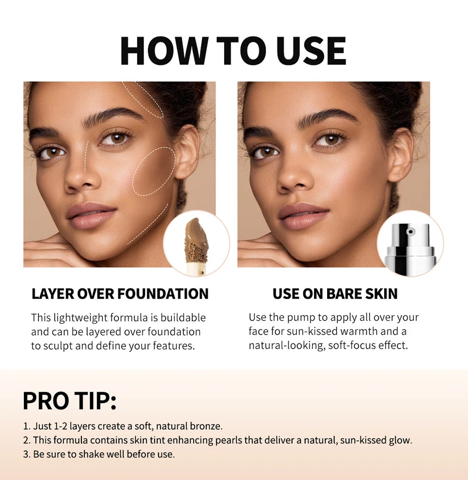 Hydrating Bronzing and Shaping Face Serum - 16