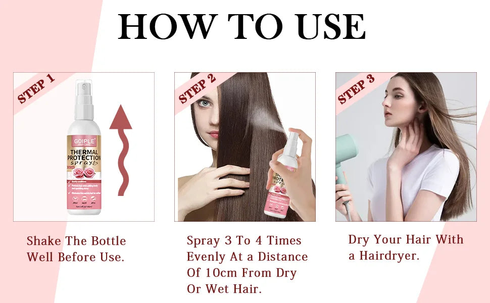 Goiple Thermal Protection Spray Heat Damage Defense Conditioner 100ml - 11