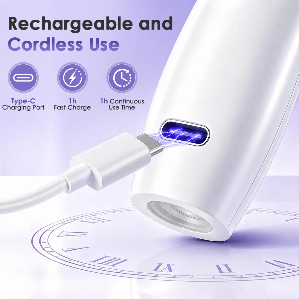 2-in-1 Electric Nail Drill and UV Curing Lamp Kit