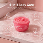 Raspberry Vanilla Sugar Body Scrub for Exfoliation