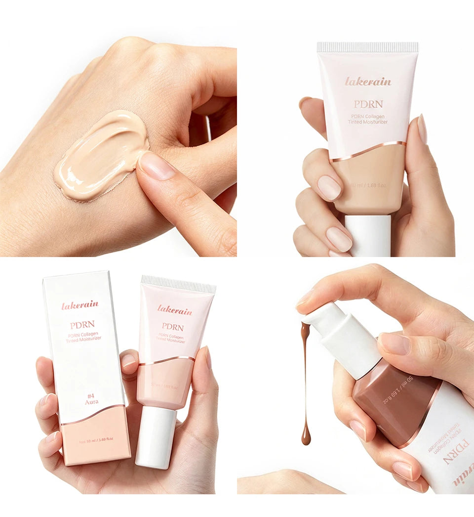 PDRN Collagen Tinted Moisturizer for Radiant Skin