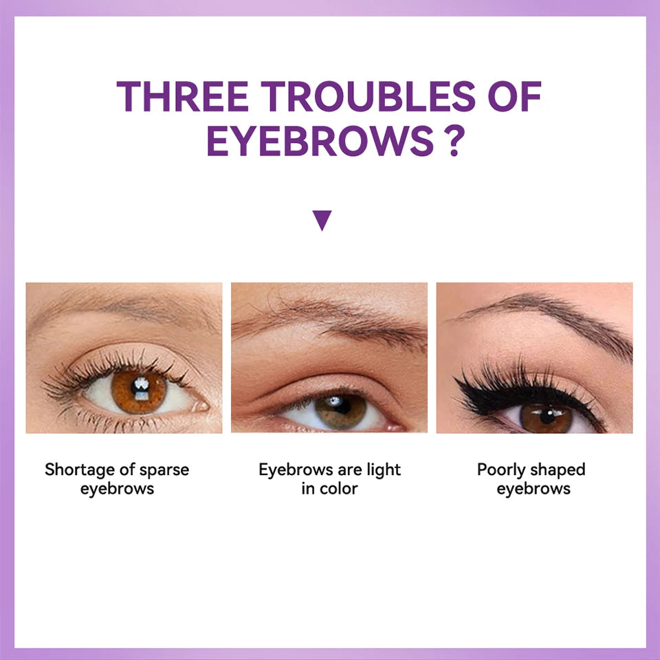 Long-Lasting Waterproof Peel-Off Eyebrow Tint Gel