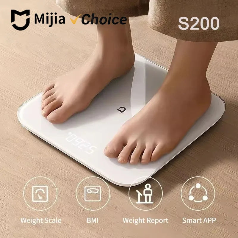 Mijia S200 Smart Weight Scale High Precision Body Balance Analyzer
