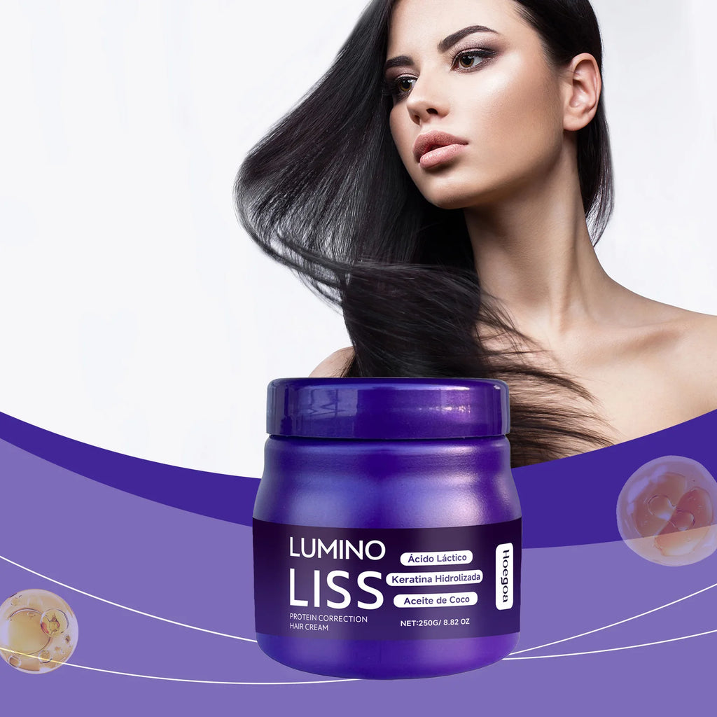 Hoegoa Lumino Liss Protein Correction Hair Straightening Cream 250g
