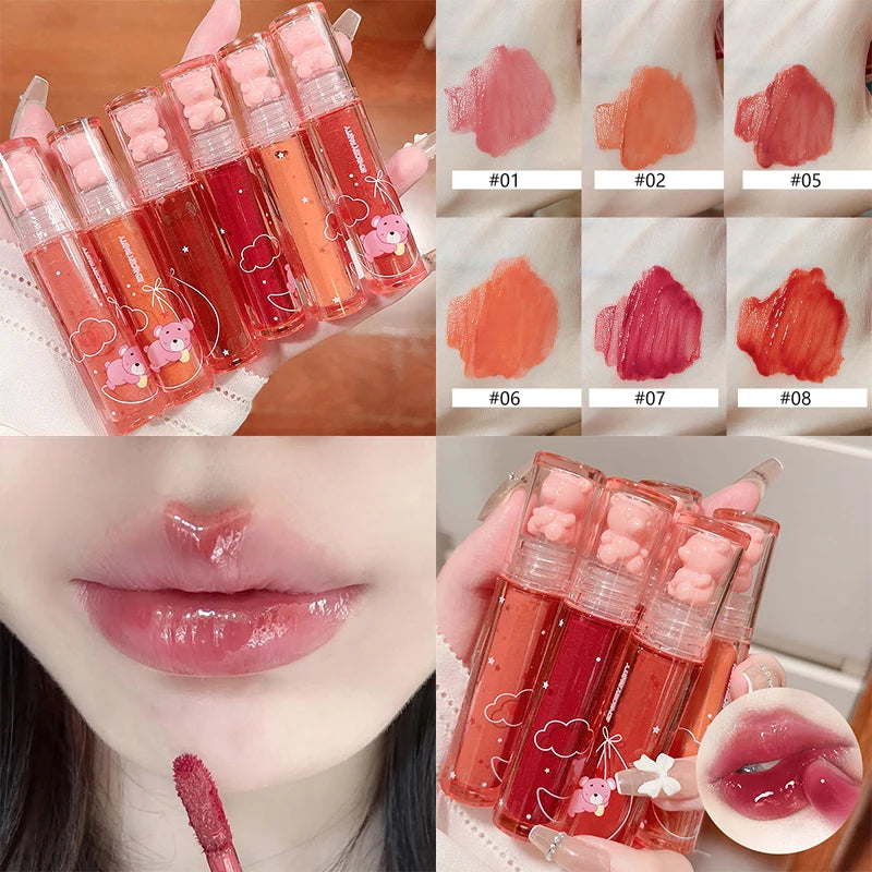 Colored Moisturizing Lip Oil Hydrating Tinted Lip Gloss