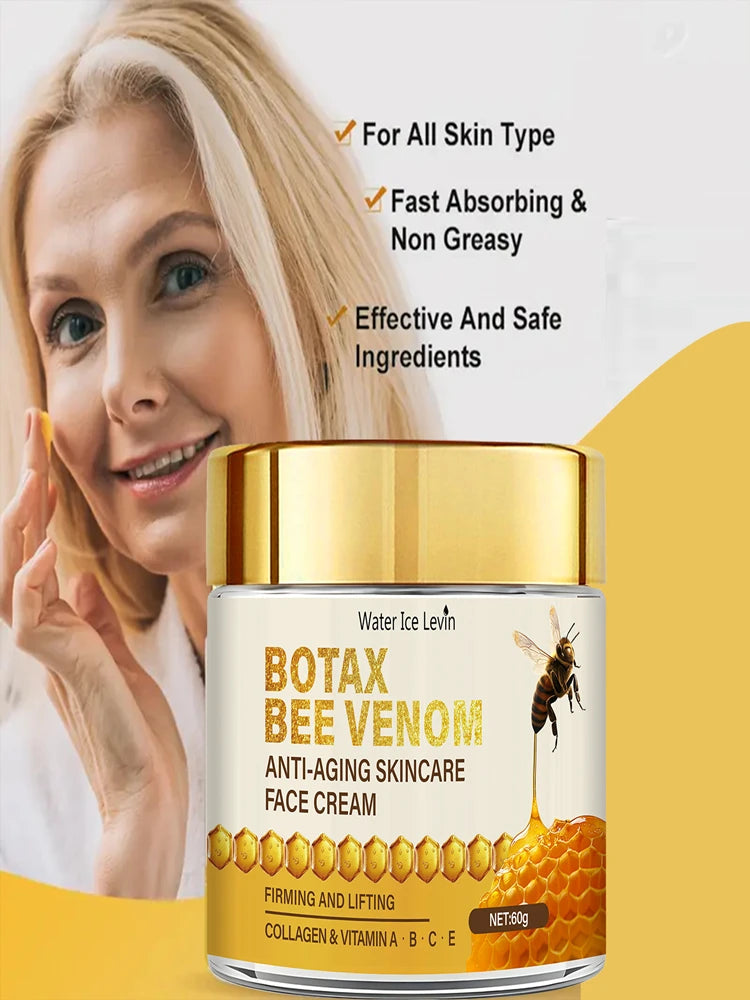 Bee Venom Collagen Face Cream Anti Aging Firming Lifting Moisturizer - 7