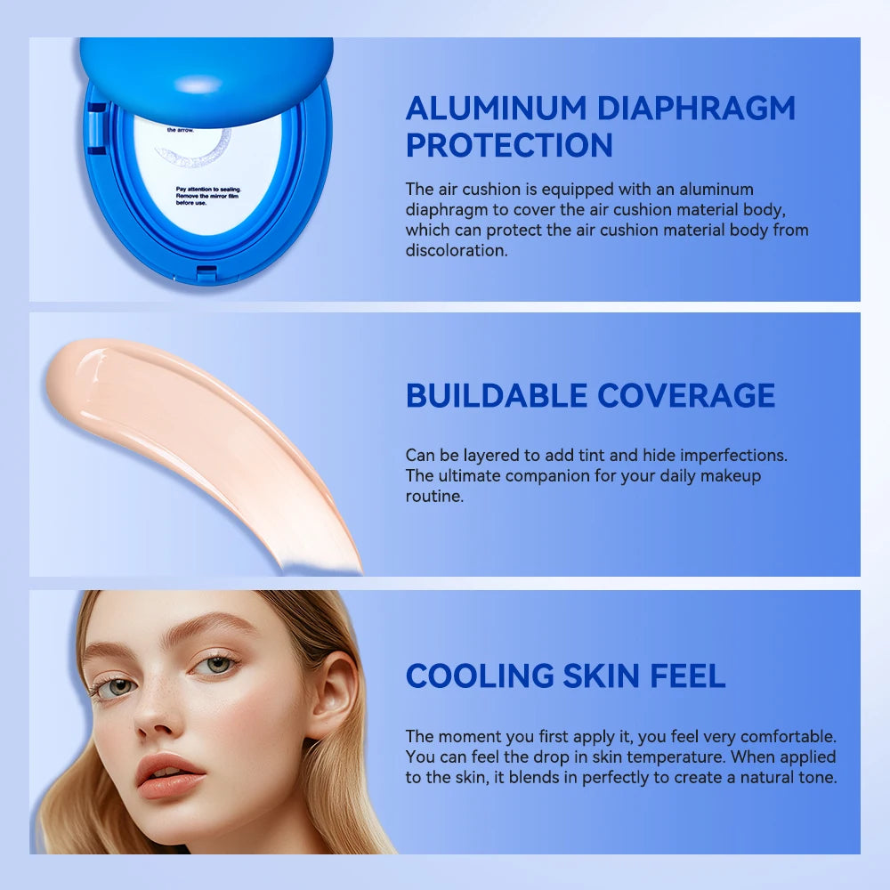 Long-Lasting Cushion Foundation with Sun Protection