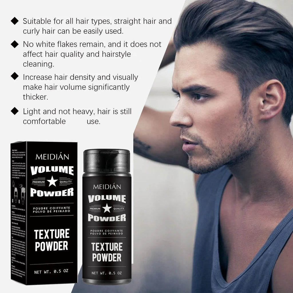 Meidian Hair Volumizing Powder Texture Styling Dust for Men