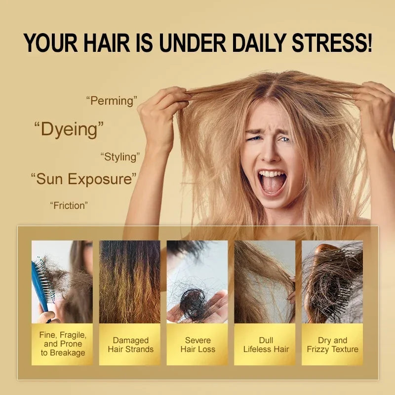 Amino Acid Hair Repair Oil for Smooth and Shiny Hair