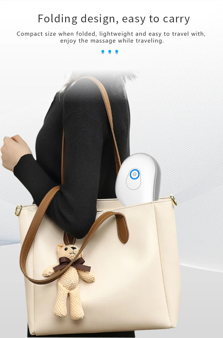 Rechargeable Heated Eye Massager for Tension Relief and Better Sleep