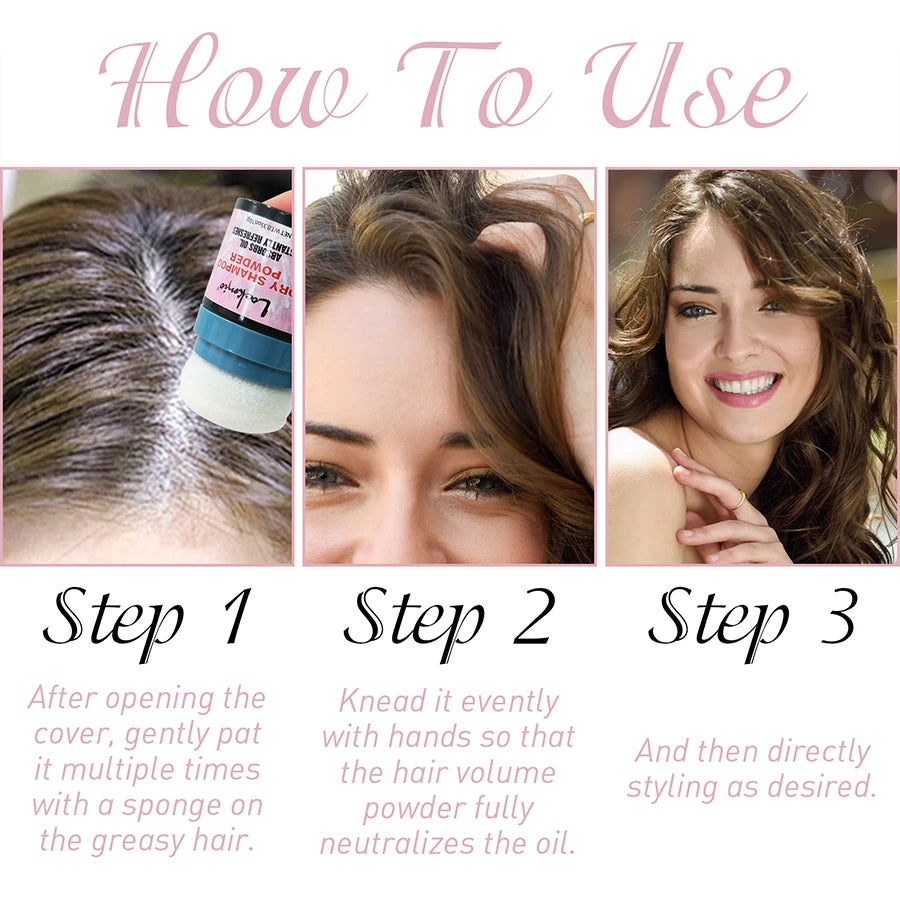 Dry Shampoo Hair Volumizing Powder for Oil Control and Texture